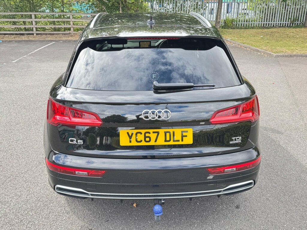 Audi Q5 2.0 Tdi S Line S Tronic Quattro Euro 6 Ss YC67DLF Black #6