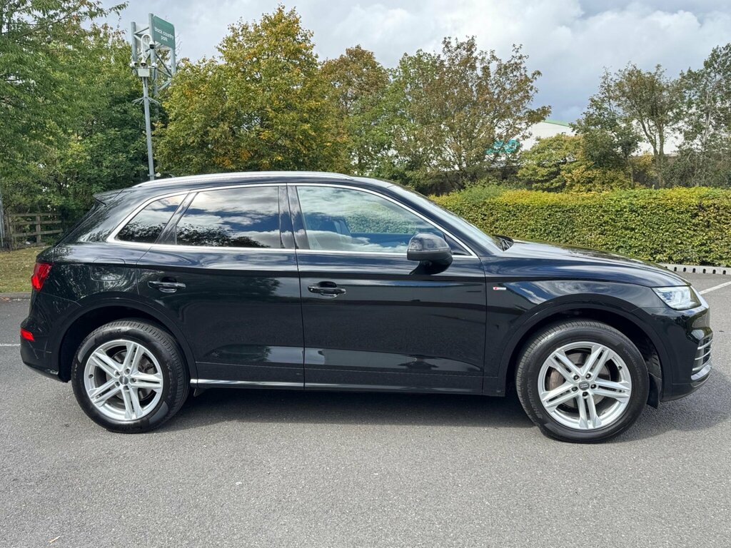 Audi Q5 2.0 Tdi S Line S Tronic Quattro Euro 6 Ss YC67DLF Black #4