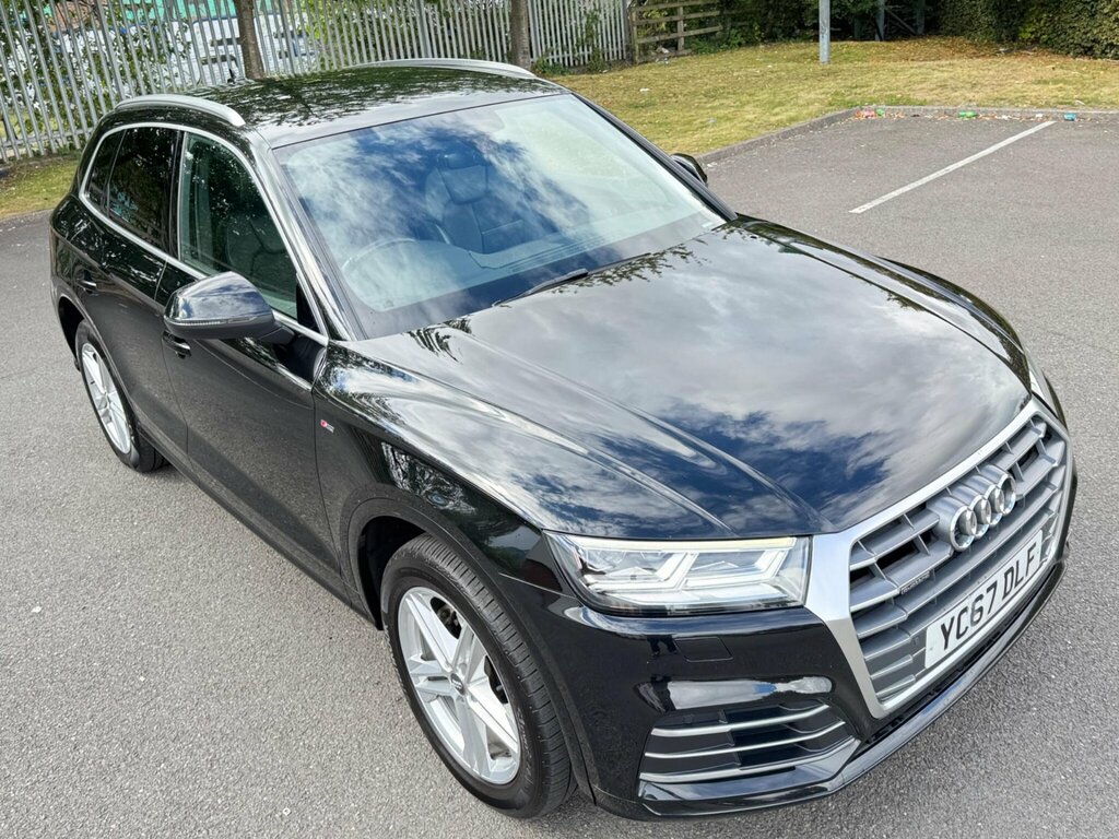 Audi Q5 2.0 Tdi S Line S Tronic Quattro Euro 6 Ss YC67DLF Black #3