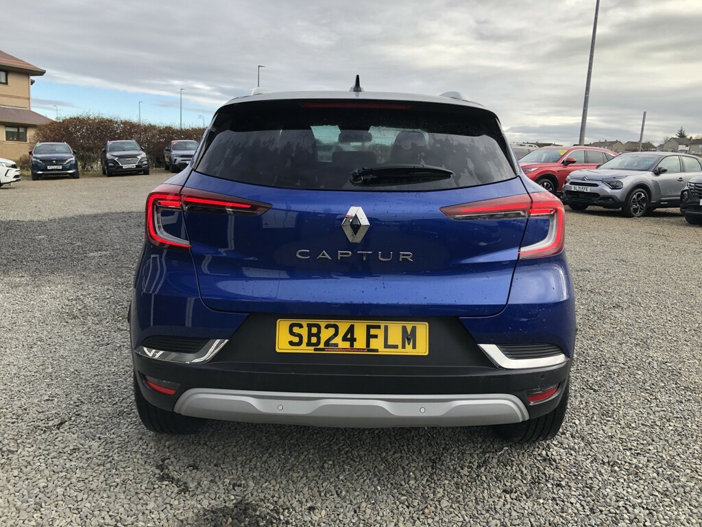Renault Captur Suv 1.0 Techno Tce 90 My22 2024 SB24FLM Blue #4