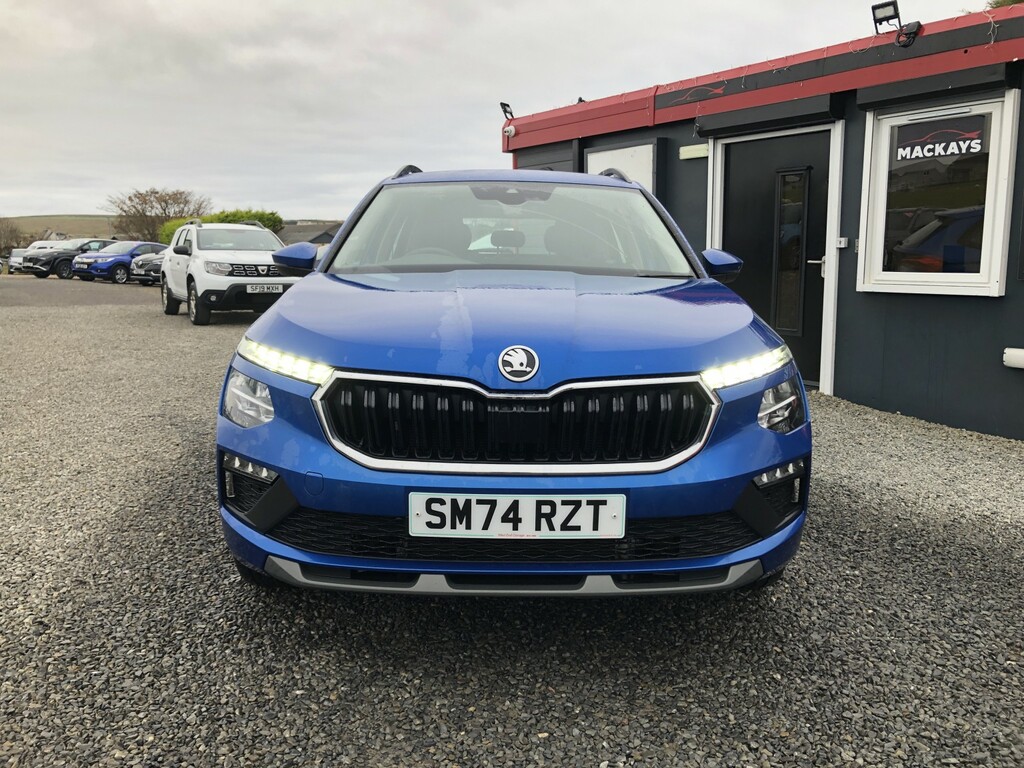 Skoda Kamiq Suv 1.0 Tsi Se 2024 SM74RZT Blue #2