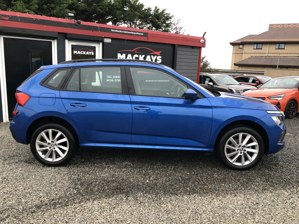 Skoda Kamiq Suv 1.0 Tsi Se 2024 SM74RZT Blue #3