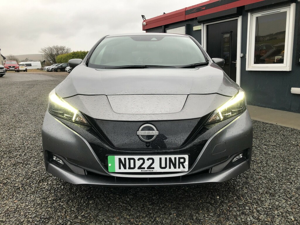 Nissan Leaf Hatchback 39Kwh Tekna 2022 ND22UNR Grey #2
