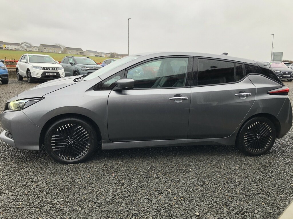 Nissan Leaf Hatchback 39Kwh Tekna 2022 ND22UNR Grey #5