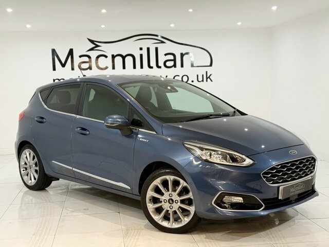 Ford Fiesta 1.0T Ecoboost Vignale Edition Hatchback MF70WKM Blue #2