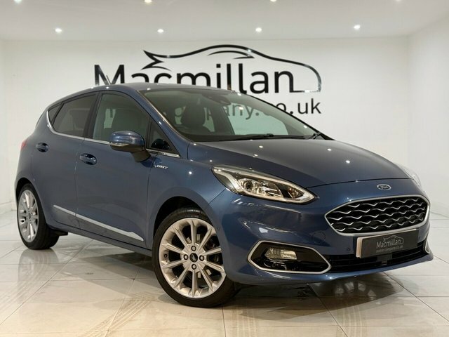 Ford Fiesta 1.0T Ecoboost Vignale Edition Hatchback MF70WKM Blue #3