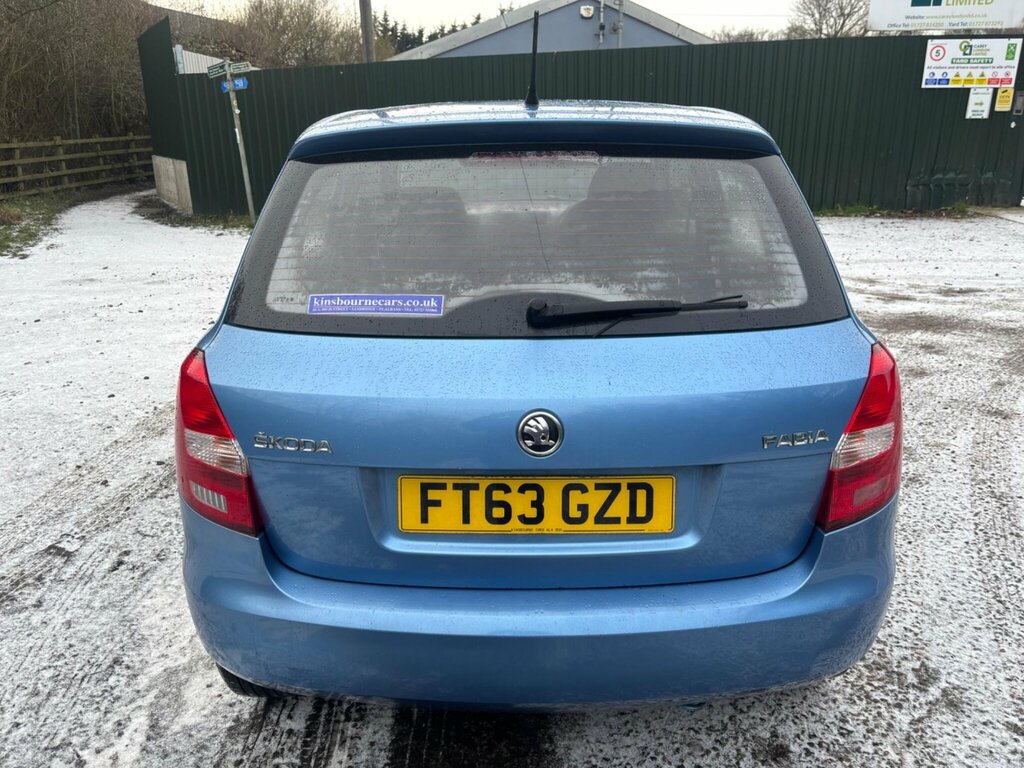 Skoda Fabia 1.2 S Euro 5 FT63GZD Blue #6