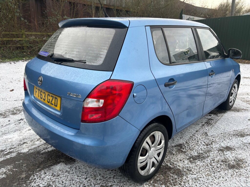 Skoda Fabia 1.2 S Euro 5 FT63GZD Blue #4