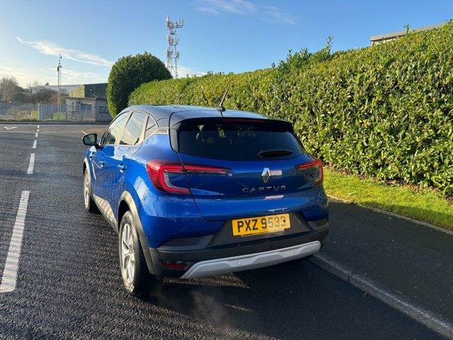 Renault Captur Tce Iconic Suv PXZ9533 Blue #5