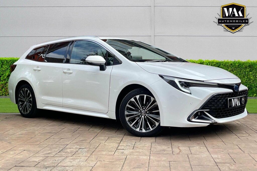 Toyota Corolla Estate 1.8 Vvt-h Design Touring Sports Cvt Euro 6 White
