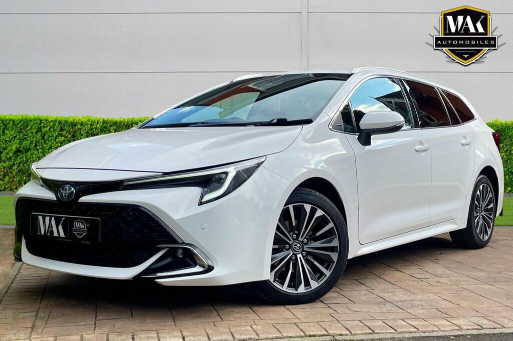 Toyota Corolla Estate 1.8 Vvt-h Design Touring Sports Cvt Euro 6 YC23VTA White #3