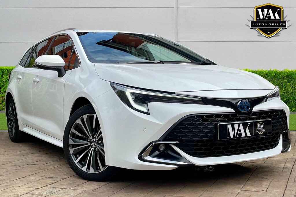 Toyota Corolla Estate 1.8 Vvt-h Design Touring Sports Cvt Euro 6 YC23VTA White #2