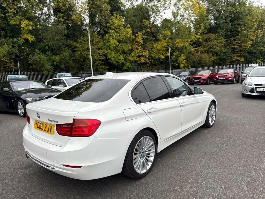 BMW 3 Series 2.0 320D Luxury Euro 5 S S YC63ZJV White #5