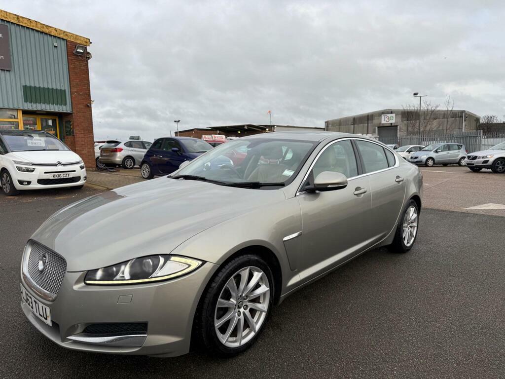 Jaguar XF 3.0D V6 Luxury Euro 5 S S LJ63TLU Gold #2