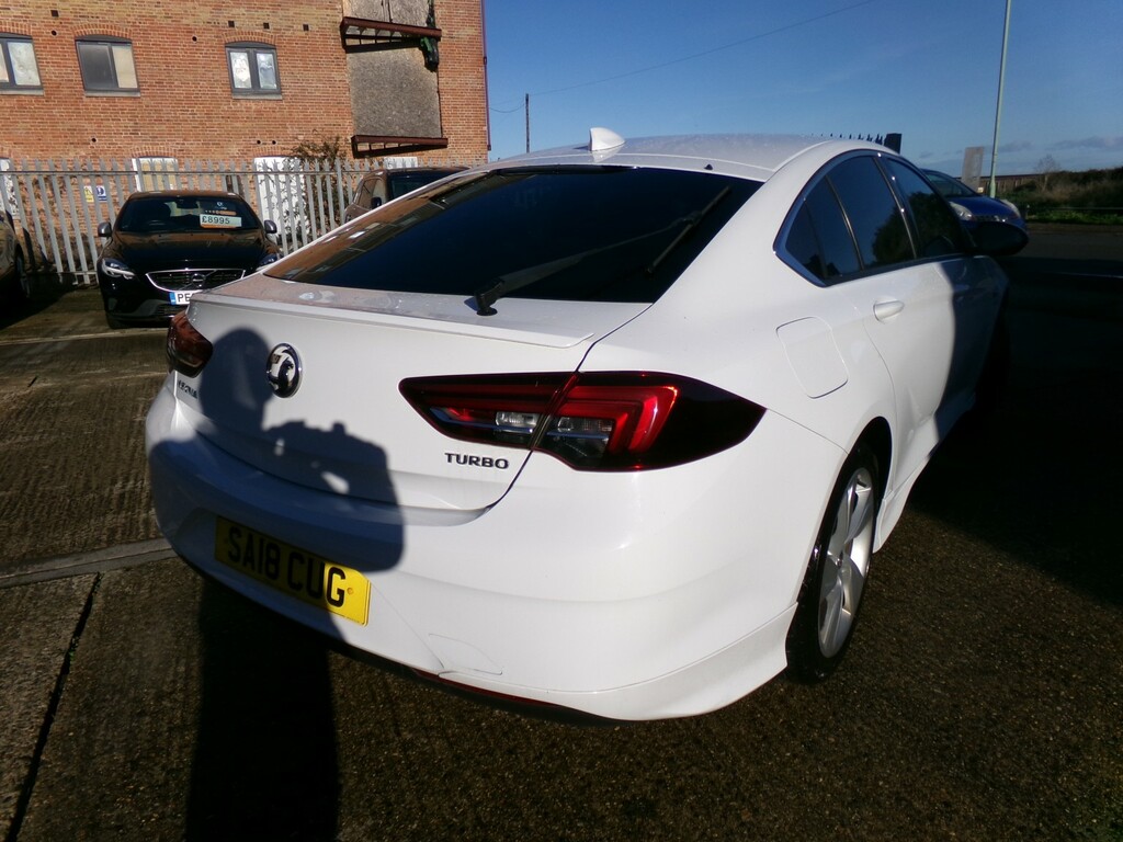 Vauxhall Insignia Hatchback 1.5 I Turbo Sri VX Line Nav 2018 SA18CUG White #5