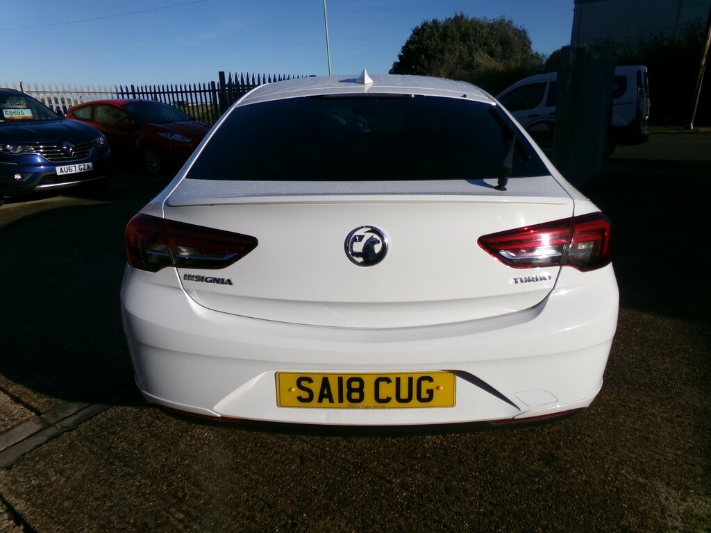 Vauxhall Insignia Hatchback 1.5 I Turbo Sri VX Line Nav 2018 SA18CUG White #6