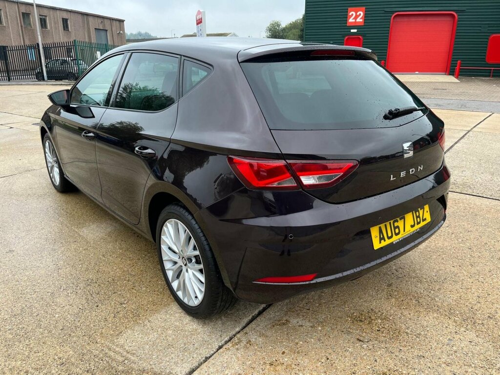 Seat Leon Hatchback 1.6 Tdi Se Dynamic Technology Dsg Euro 6 AU67JBZ Purple #4