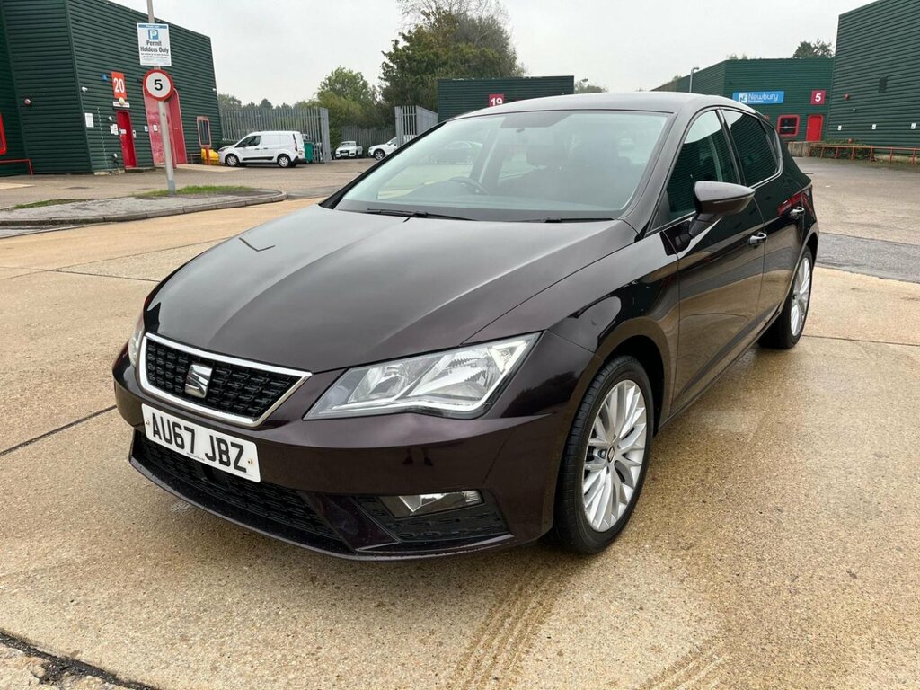 Seat Leon Hatchback 1.6 Tdi Se Dynamic Technology Dsg Euro 6 AU67JBZ Purple #3