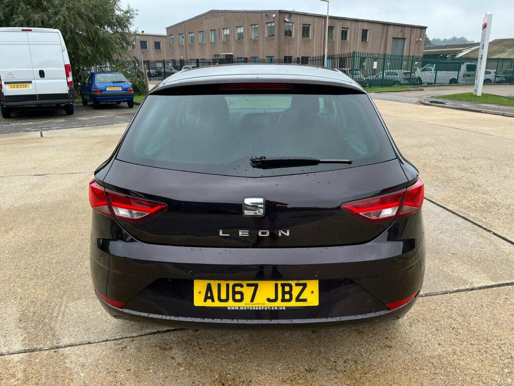 Seat Leon Hatchback 1.6 Tdi Se Dynamic Technology Dsg Euro 6 AU67JBZ Purple #5