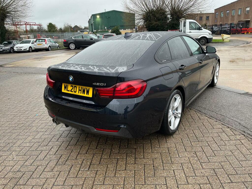 BMW 4 Series Gran Coupe Hatchback 2.0 420I Gpf M Sport Euro 6 Ss 5 Black #6