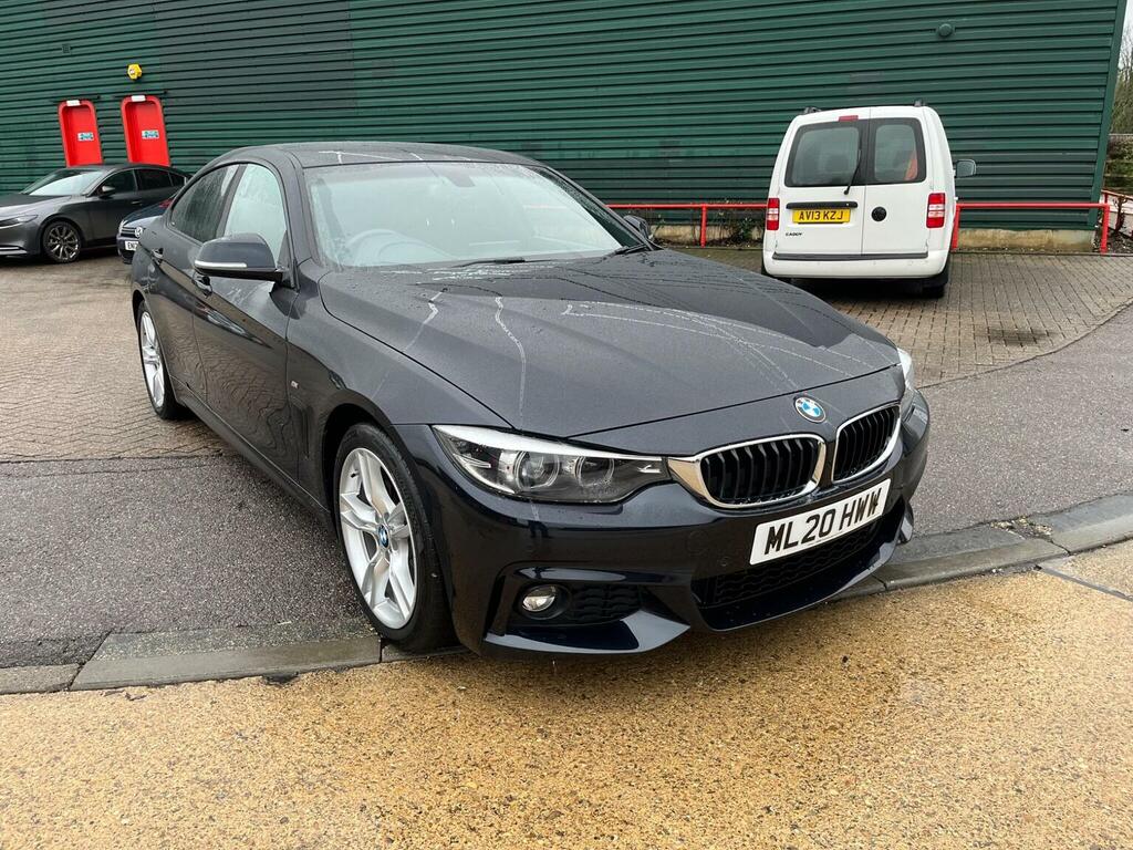 BMW 4 Series Gran Coupe Hatchback 2.0 420I Gpf M Sport Euro 6 Ss 5 Black