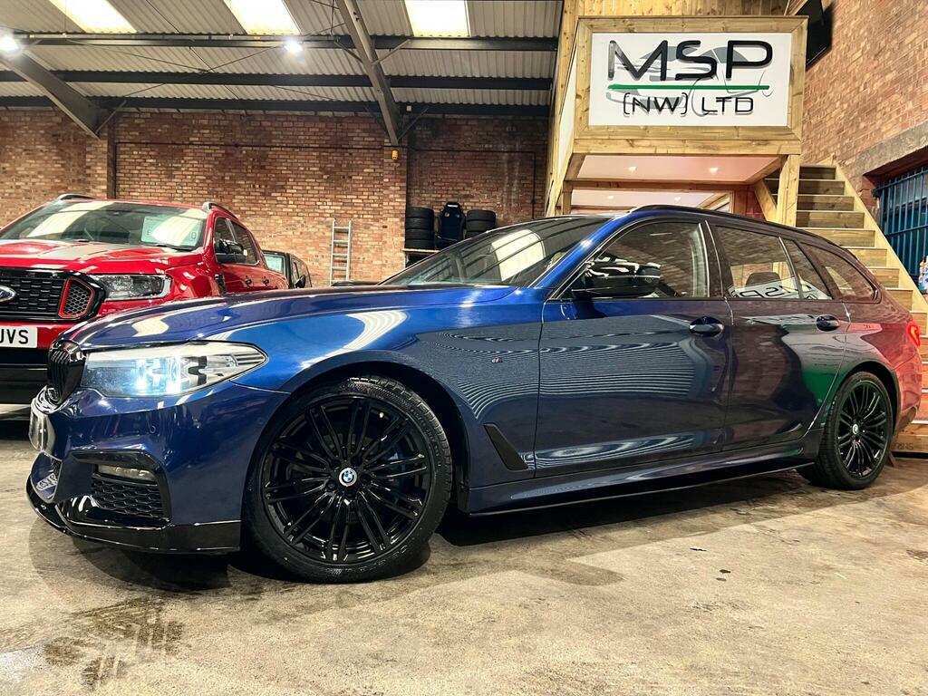 BMW 5 Series 3.0 530D M Sport Touring Euro 6 S S Blue