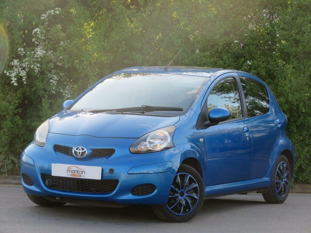 Toyota Aygo 1.0 Vvt-i Blue Multimode Euro 5 TEMP623 Blue #4