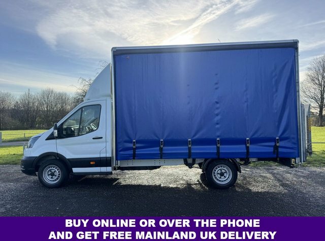 Ford Transit Custom 2.0 350 Leader 3.5T. L4 Lwb 4.2M Curtainside Tail FX72LPO White #4