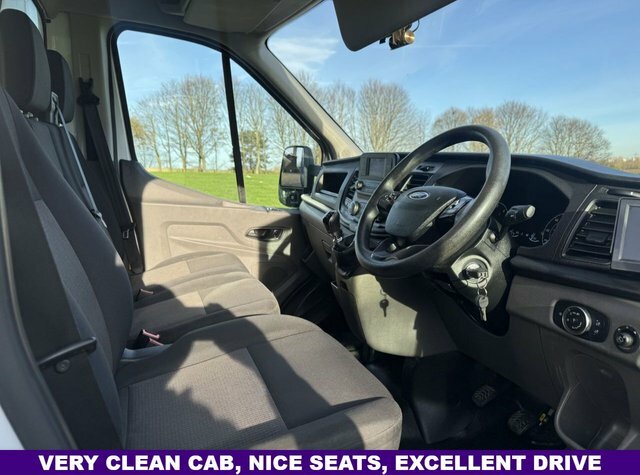 Ford Transit Custom 2.0 350 Leader 3.5T. L4 Lwb 4.2M Curtainside Tail FX72LPO White #5