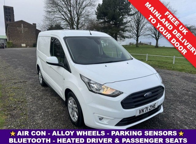 Ford Transit Connect 1.5 200 Ecoblue Limited Panel Van Manua White