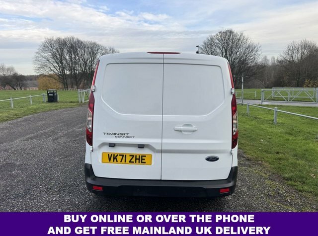 Ford Transit Connect 1.5 200 Ecoblue Limited Panel Van Manua VK71ZHE White #6