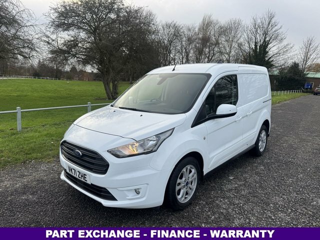 Ford Transit Connect 1.5 200 Ecoblue Limited Panel Van Manua VK71ZHE White #3