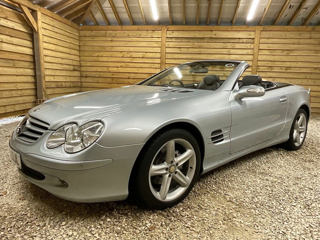 Mercedes-Benz SL Class Sl350 Convertible Silver #4