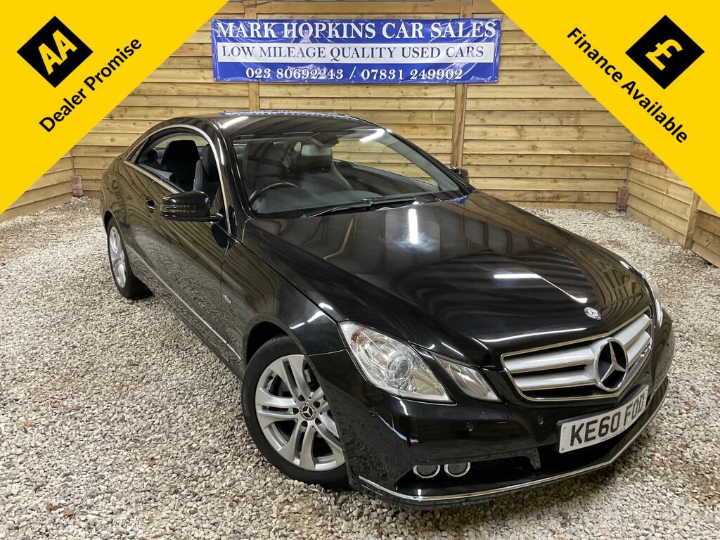 Mercedes-Benz E Class E200 Cgi Blueefficiency Se Black