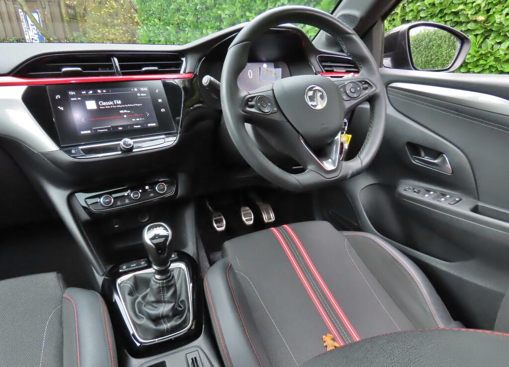 Vauxhall Corsa 1.2 Turbo Gs Line Hatchback Euro RF72FTE Grey #3