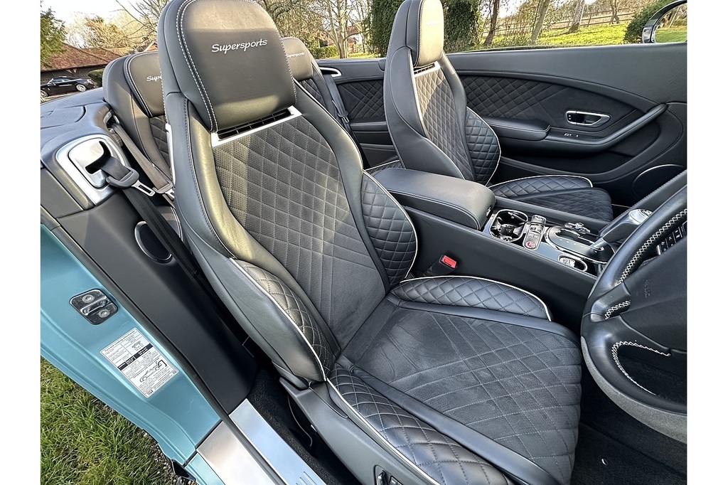 Bentley Continental Gt W12 Gtc Supersports U335 Ulez LO18TGZ Blue #3