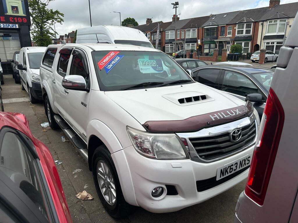 Toyota HILUX 3.0 D-4d Invincible 4Wd Euro 5 White