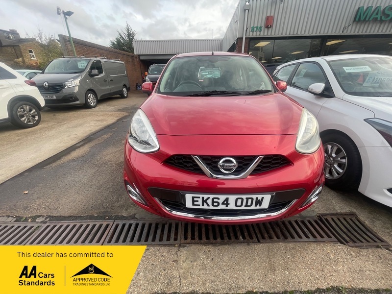 Nissan Micra Acenta Red #6