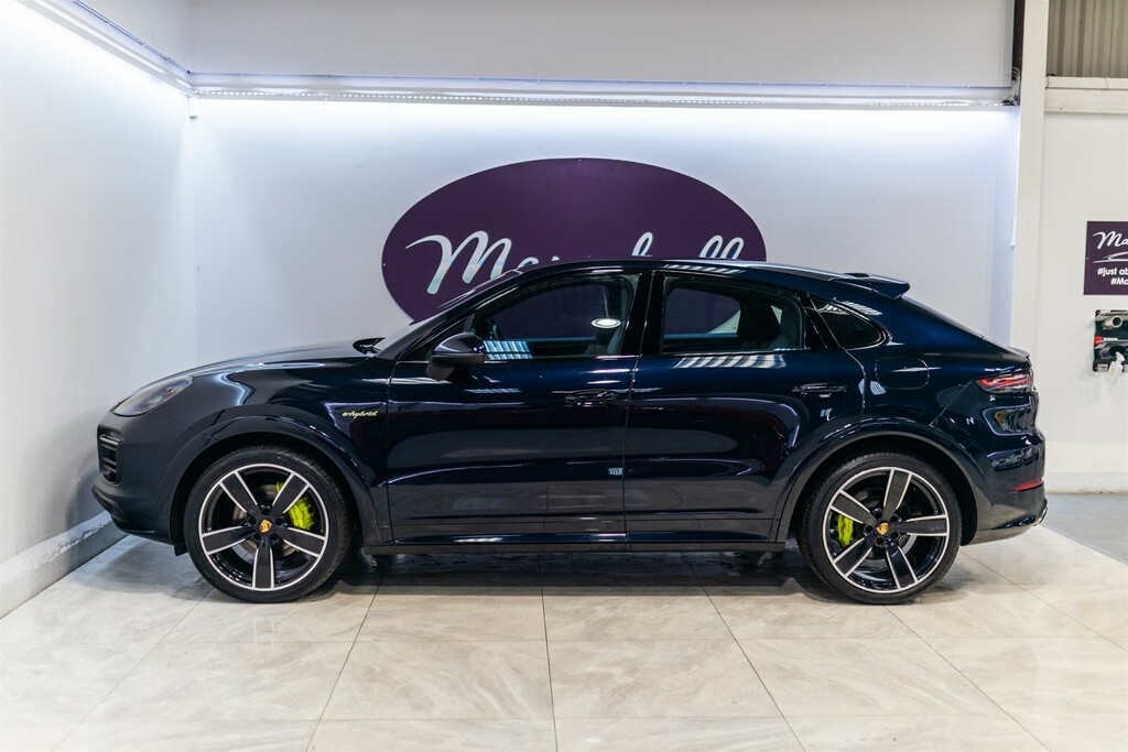Porsche Cayenne 3.0 V6 E-hybrid 17.9Kwh Coupe Plug-in H DE21GBY Blue #3