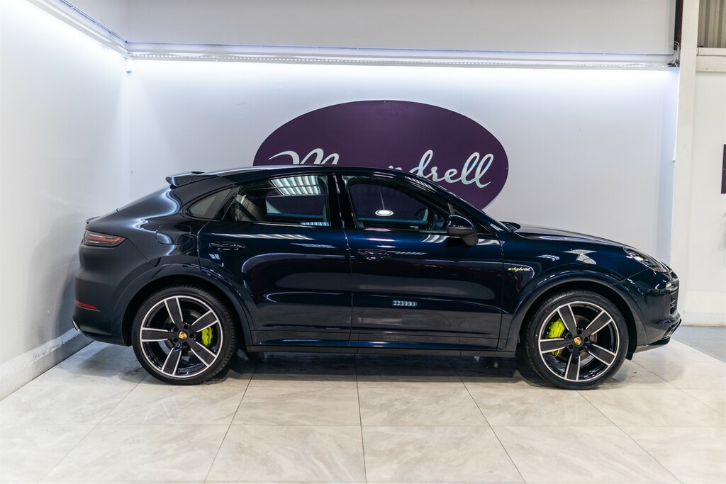 Porsche Cayenne 3.0 V6 E-hybrid 17.9Kwh Coupe Plug-in H DE21GBY Blue #2