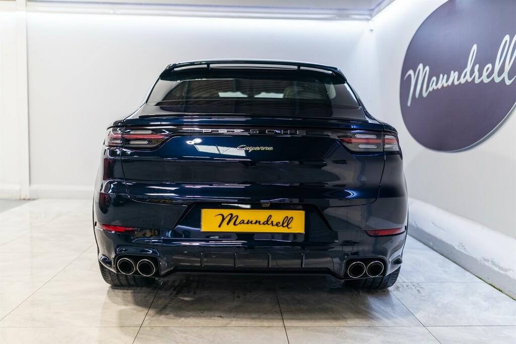 Porsche Cayenne 3.0 V6 E-hybrid 17.9Kwh Coupe Plug-in H DE21GBY Blue #6