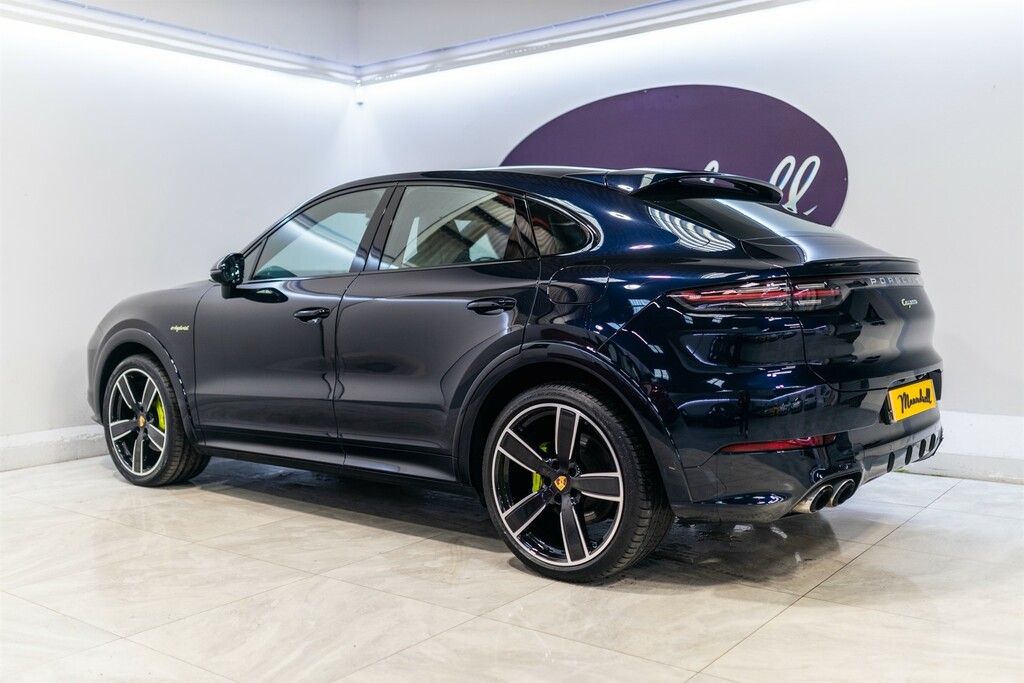 Porsche Cayenne 3.0 V6 E-hybrid 17.9Kwh Coupe Plug-in H DE21GBY Blue #4