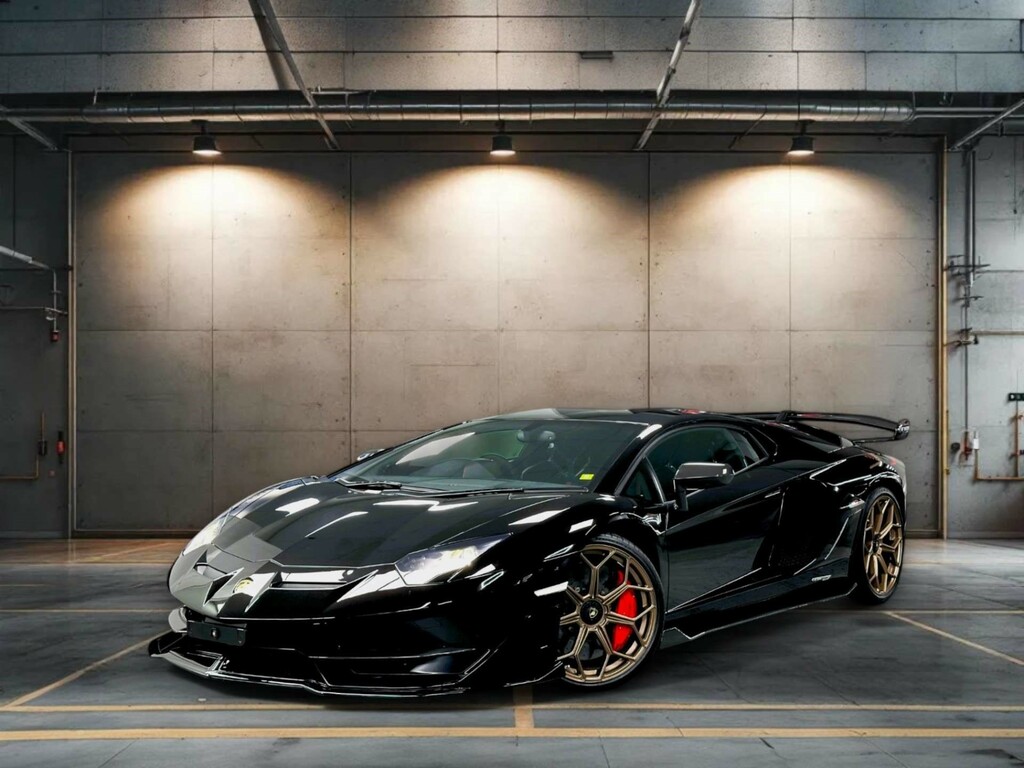 Lamborghini Aventador Svj Lp 770-4 4Wd Black #3