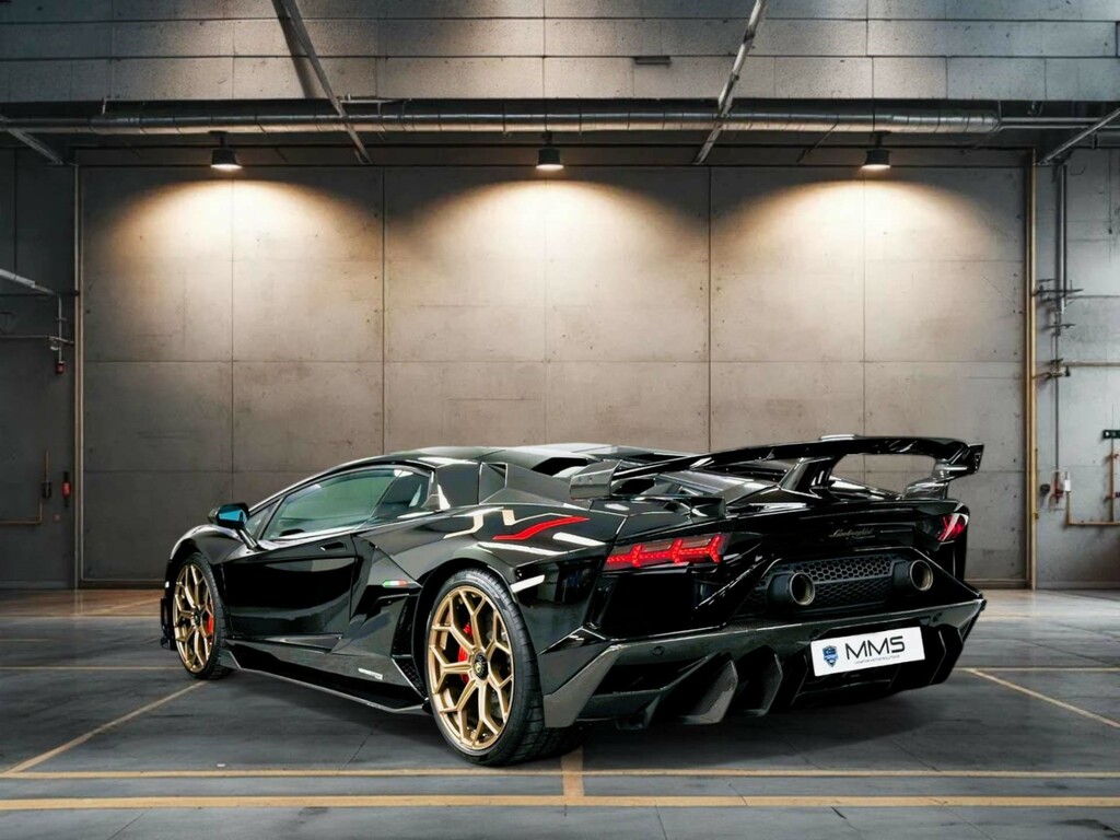 Lamborghini Aventador Svj Lp 770-4 4Wd Black #5
