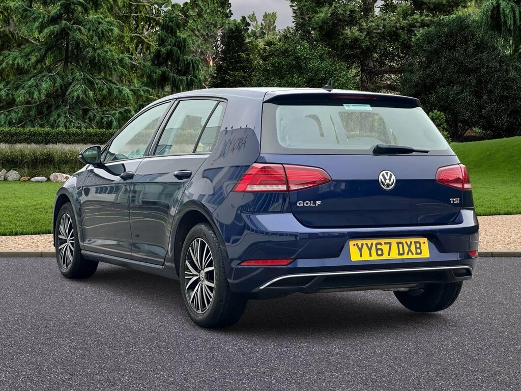Volkswagen Golf 1.4 Tsi Bluemotion Tech Se Nav Dsg Euro 6 Ss YY67DXB Blue #4