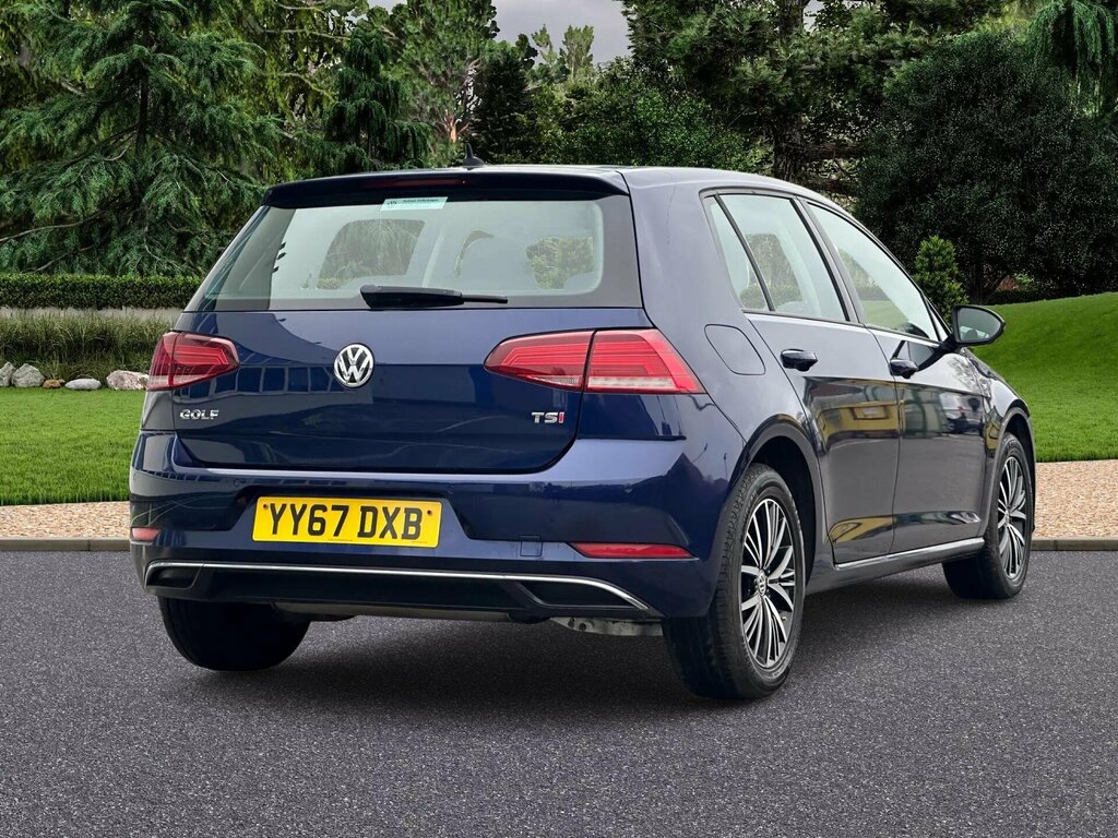 Volkswagen Golf 1.4 Tsi Bluemotion Tech Se Nav Dsg Euro 6 Ss YY67DXB Blue #6