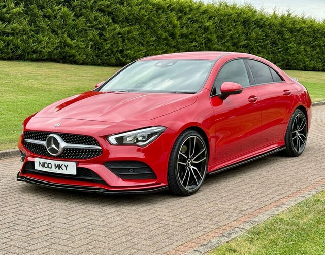 Mercedes-Benz CLA Class 2.0 Cla220d Amg Line Red #2