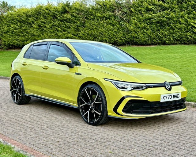 Volkswagen Golf 2.0 Tdi R-line Hatchback Yellow