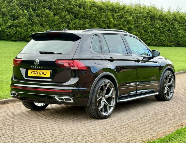Volkswagen Tiguan 2.0 Tdi R-line Suv KO21EWJ Black #4