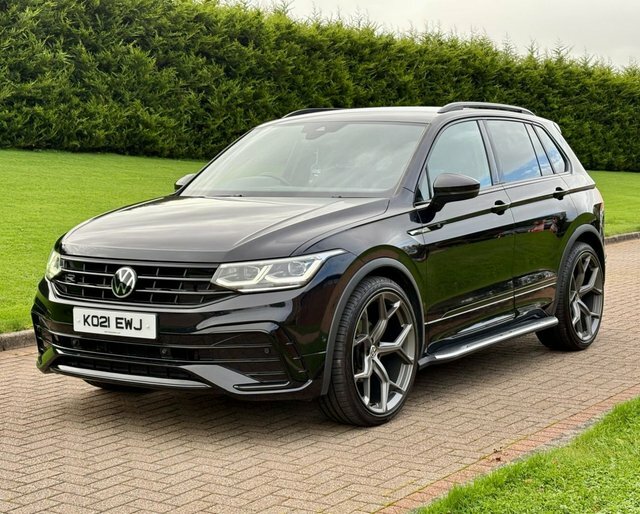 Volkswagen Tiguan 2.0 Tdi R-line Suv KO21EWJ Black #2